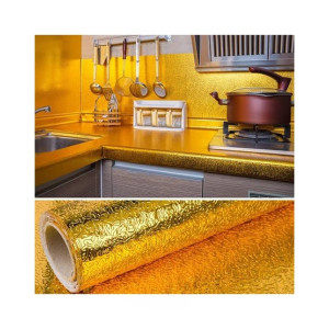 Charming Closet Aluminum Kitchen Foil Sheet Golden - 1M Charming Closet Aluminum Kitchen Foil Sheet Golden - 1M