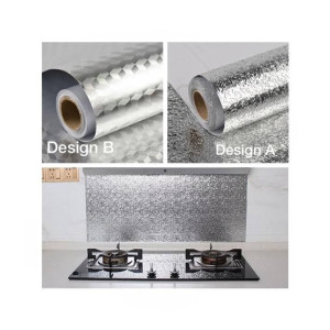 Charming Closet Aluminum Kitchen Foil Sheet Silver - 1M Charming Closet Aluminum Kitchen Foil Sheet Silver - 1M