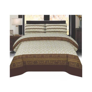 Chenab Collection Double Size Bed Sheet (786-445) Chenab Collection Double Size Bed Sheet (786-445)