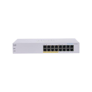 Cisco Business 110 Series 16 Port Gigabit Unmanaged Switch (CBS110-16PP-EU) Cisco Business 110 Series 16 Port Gigabit Unmanaged Switch (CBS110-16PP-EU)