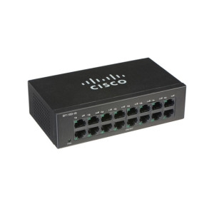 Cisco 16-Port Unmanaged Network Switch (SF110D-16) Cisco 16-Port Unmanaged Network Switch (SF110D-16)