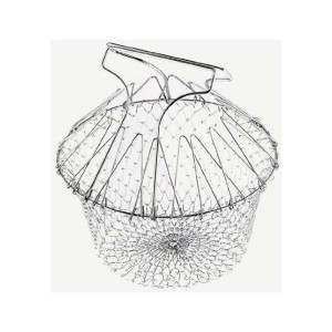 Promax Deep Fry Foldable Basket Colander Promax Deep Fry Foldable Basket Colander