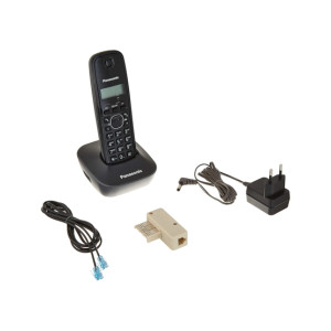 Panasonic DECT Cordless Telephone Black (KX-TG1611)