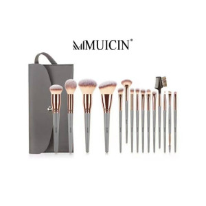 Muicin Black & Silver Makeup Brush Collection - 13 Pc Set Muicin Black & Silver Makeup Brush Collection - 13 Pc Set