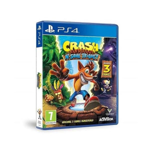 Crash Bandicoot N Sane Trilogy DVD Game For PS4 Crash Bandicoot N Sane Trilogy DVD Game For PS4