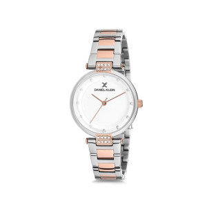 Daniel Klein Analog Watch For Women Silver (DK12198-4)