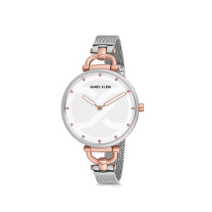Daniel Klein Trendy Watch For Women Silver (DK12064-7)