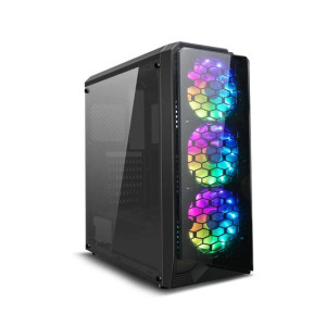 DarkFlash Water Square 5 ATX Mid-Tower Computer Case