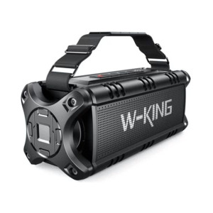 W-King D8 50W Wireless Bluetooth Speaker Black W-King D8 50W Wireless Bluetooth Speaker Black