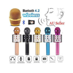 Jtechzone Mic and Hifi Speaker,Voice Changer (WS-858)