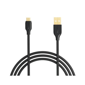 Aukey Gold-Plated Qualcomm Micro USB 2.0 Cable - 1m (CB-MD1) Aukey Gold-Plated Qualcomm Micro USB 2.0 Cable - 1m (CB-MD1)