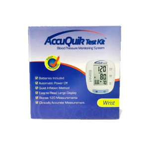 Accuquik Wrist Blood Pressure Monitoring System Accuquik Wrist Blood Pressure Monitoring System