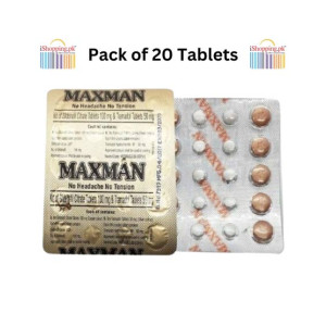 Health Hub Imported MMC Maxman Delay Tablet For Men - 20 Tablets Health Hub Imported MMC Maxman Delay Tablet For Men - 20 Tablets
