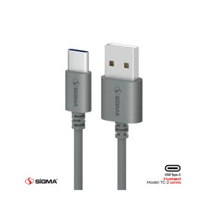 Sigma Turbo Type-C Cable 2.4A Auto Disconnect – (TC-2) Sigma Turbo Type-C Cable 2.4A Auto Disconnect – (TC-2)
