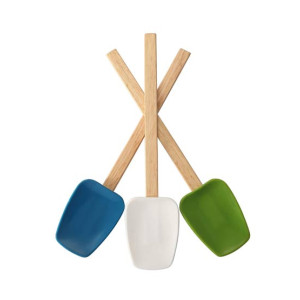 Promax Silicone Spatula Heat Resistant With Wood Handle Promax Silicone Spatula Heat Resistant With Wood Handle