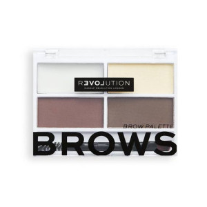 Revolution Relove Colour Cult Brow Palette Dark Revolution Relove Colour Cult Brow Palette Dark