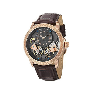 Stuhrling Original Gemini II Men's Watch Brown (368B.3345K54) Stuhrling Original Gemini II Men's Watch Brown (368B.3345K54)