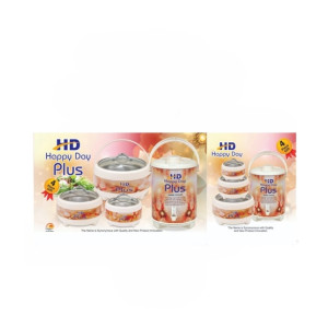 Easy Shop 3 Hotpot & 1 Cooler Set Of 4 (1402) Easy Shop 3 Hotpot & 1 Cooler Set Of 4 (1402)
