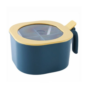 Easy Shop 4 Partition Food Container With Spoons Easy Shop 4 Partition Food Container With Spoons