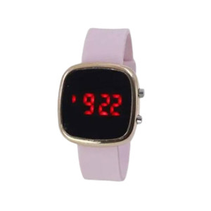 Easy Shop Digital Metal Case Rubber Strap Watch Easy Shop Digital Metal Case Rubber Strap Watch