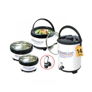 Easy Shop 3 Hotpot And 1 Cooler Set Of 4 Easy Shop 3 Hotpot And 1 Cooler Set Of 4