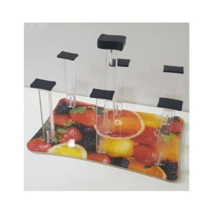Easy Shop Fruit Printed Acrylic Glass Stand (1089) Easy Shop Fruit Printed Acrylic Glass Stand (1089)