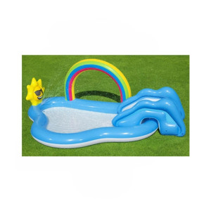 Easy Shop Inflatable Slide Play Center With Pump Easy Shop Inflatable Slide Play Center With Pump