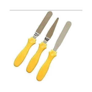 Easy Shop Knives Set Yellow - Pack Of 3 Easy Shop Knives Set Yellow - Pack Of 3