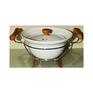 Easy Shop Lid Serving Bowl With Stand (0618) Easy Shop Lid Serving Bowl With Stand (0618)
