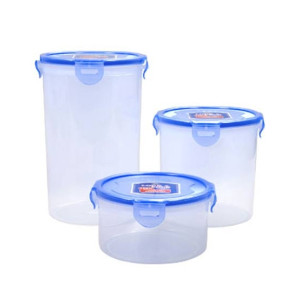 Easy Shop Lock n Lock Airtight Food Container - Pack Of 3 Easy Shop Lock n Lock Airtight Food Container - Pack Of 3