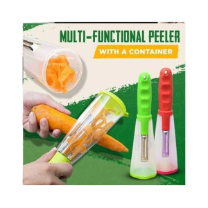 Easy Shop Multi-Functional Peeler with Container Easy Shop Multi-Functional Peeler with Container