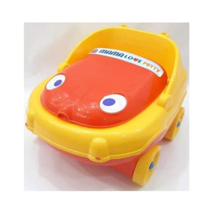 Easy Shop Plastic Baby Potty Seat with Cover And Wheel Easy Shop Plastic Baby Potty Seat with Cover And Wheel