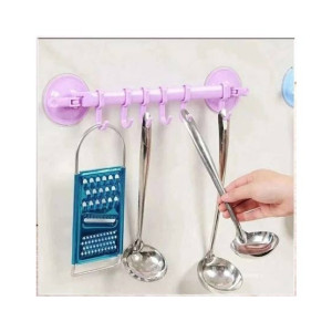 Easy Shop Plastic Wall Attached Spoon Holder Easy Shop Plastic Wall Attached Spoon Holder