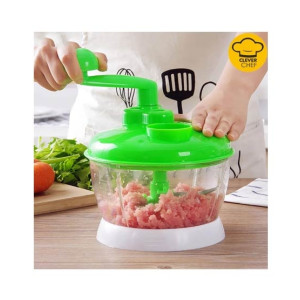 Easy Shop Sharp Blades Manual Hand Chopper Green Easy Shop Sharp Blades Manual Hand Chopper Green