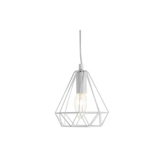 Premier Home Beli Metal Wire Pendant Light - White (2502156) Premier Home Beli Metal Wire Pendant Light - White (2502156)