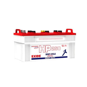 Exide Deep Cycle 180Ah 12V Heavy Duty Battery (HP-250) Exide Deep Cycle 180Ah 12V Heavy Duty Battery (HP-250)