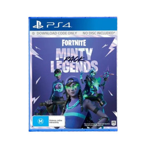 Fortnite Minty Pack Legends DVD Game For PS4 Fortnite Minty Pack Legends DVD Game For PS4