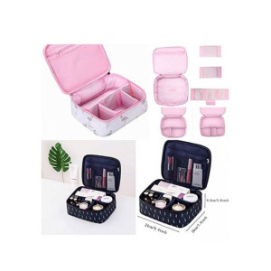 G-Mart Adjustable Portable Makeup Cosmetic Bag G-Mart Adjustable Portable Makeup Cosmetic Bag