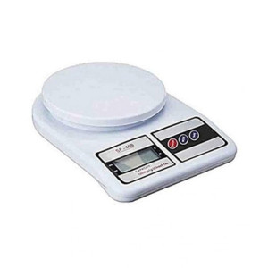 G-Mart Electronic Digital Kitchen Scale White G-Mart Electronic Digital Kitchen Scale White