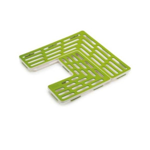 G-Mart Plastic Drain Shelf For Sink Green G-Mart Plastic Drain Shelf For Sink Green