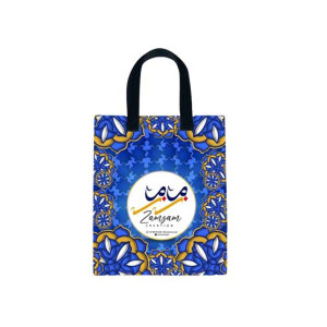 ZamZam Galactic Glow Printed Tote Bag ZamZam Galactic Glow Printed Tote Bag