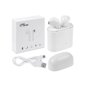 Gametronics Shop i7 TWS Wireless Bluetooth Earphone White Gametronics Shop i7 TWS Wireless Bluetooth Earphone White