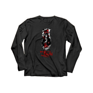 Genteez Itachi Digital Printed Full Sleeves T Shirt For Men Genteez Itachi Digital Printed Full Sleeves T Shirt For Men
