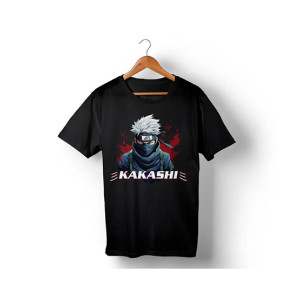 Genteez Kakashi Digital Printed T Shirt For Men Genteez Kakashi Digital Printed T Shirt For Men