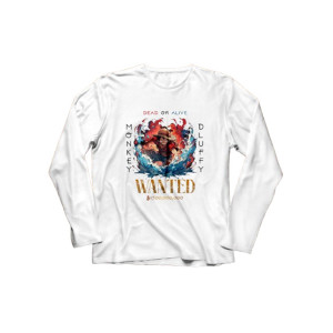 Genteez Luffy Digital Printed Full Sleeves T Shirt For Men