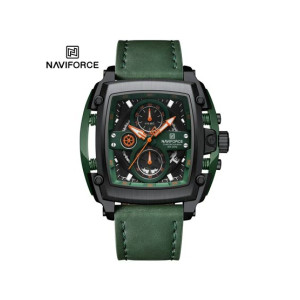 Naviforce Nitro Chronograph Watch For Men Green (NF-8067-3) Naviforce Nitro Chronograph Watch For Men Green (NF-8067-3)