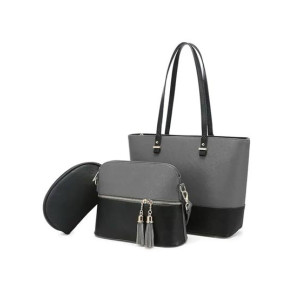 RGShop Hand Bag 3Pcs-Grey RGShop Hand Bag 3Pcs-Grey