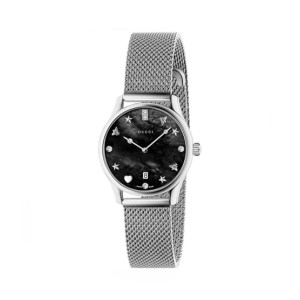 Gucci G-Timeless Diamond Dial Women's Watch Silver (YA1265001) Gucci G-Timeless Diamond Dial Women's Watch Silver (YA1265001)