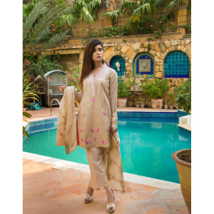 Haya Embroidered Collection 3 Piece (0015) Haya Embroidered Collection 3 Piece (0015)
