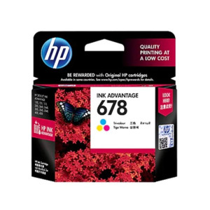 HP 678 Tri-Color Ink Advantage Cartridge HP 678 Tri-Color Ink Advantage Cartridge